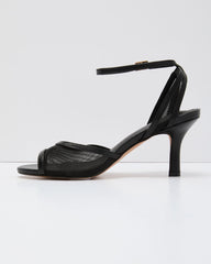 Bare Intention Mesh Panel Heels