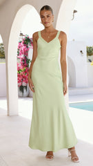 Andie Maxi Dress - Key Lime
