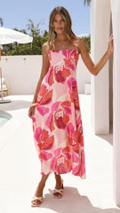 Dissy Maxi Dress - Rosalie Print