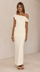 Lolita Maxi Dress - Butter