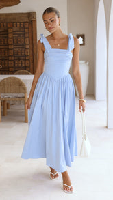 Haisley Maxi Dress - Blue