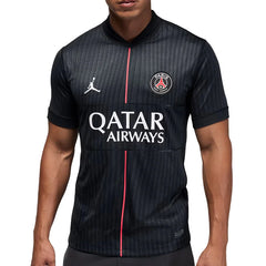 Nike Men's Paris Saint Germain x Jordan PSG 4th Jersey 25/26 (Off Noir/Black/Pearl Pink)