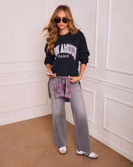 Mon Amour Paris Graphic Sweatshirt