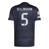 adidas Bellingham Real Madrid 25/26 Away Jersey w/ Champions League Patches (Legend Ink)