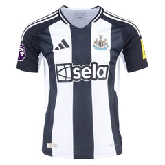 Adidas Newcastle United Authentic Sandro Tonali Home Jersey w/ EPL Patch 24/25 (Black/White)