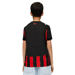 Puma Youth Christian Pulisic AC Milan Home Jersey 25/26 (Red/Black)
