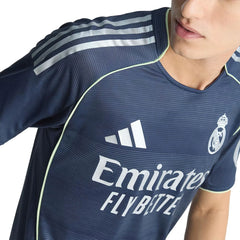 adidas Federico Valverde Real Madrid Authentic Away Jersey 25/26 w/ Champions League Patches (Legend Ink