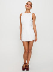 Yumiko Romper White