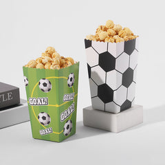Football popcorn box - multiple options