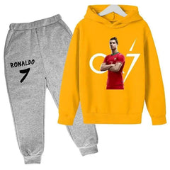 Kids’ Cristiano Ronaldo Tracksuit Set – Multiple Variants