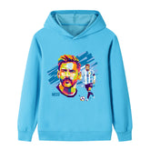 Lionel Messi Argetina Kids’ Football Style Hoodie - Multiple Colors