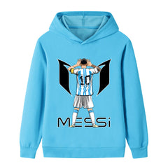 Kids’ Lionel Messi Football Hoodie – Multiple Variants
