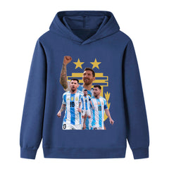 Messi Argetina Kids’ Football Design Hoodie - Multiple Variants