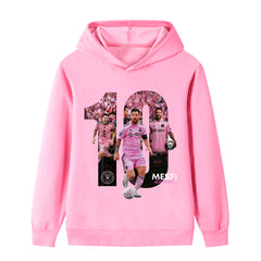 Lionel Messi Miami Style Kids’ Football Hoodie - Multiple Variants