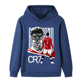 Cristiano Ronaldo Manchester United Style Kids’ Football Hoodie - Multiple Variants