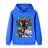 Ronaldo Portugal Kids’ Football Design Hoodie - Multiple Variants