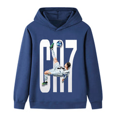 Kids’ Ronaldo Football Style Hoodie – Multiple Variants