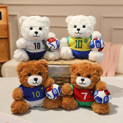 Football Fan Teddy Bear Plush Toy – Multiple Teams