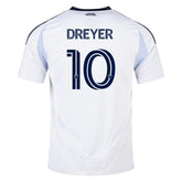 adidas Anders Dreyer San Diego FC Away Jersey 25/26 (White)