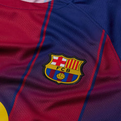 Nike Women’s Barcelona 25/26 Home Jersey (Deep Royal Blue/Noble Red/Midwest Gold)