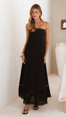 Sandra Maxi Dress - Black