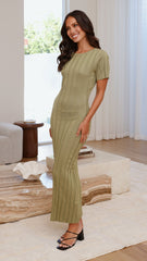 Mari Maxi Dress - Sage