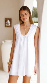 Vanessa Mini Dress - White