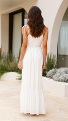 Lille Maxi Dress - White