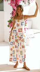 Aluna Maxi Dress - Belle Print