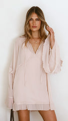 Leera Mini Dress - Nude
