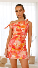 Ebbe Mini Dress - Pink Floral