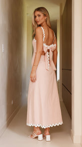 Fiora Maxi Dress - Pink