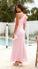 Amina Maxi Dress - Soft Pink