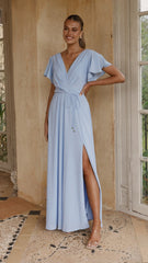 Charlize Maxi Dress - Blue