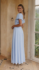 Charlize Maxi Dress - Blue