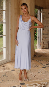 Audrey Maxi Dress - Blue