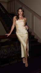 Nyla Maxi Dress - Yellow