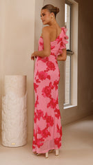 Darlee Maxi Dress - Pink Floral
