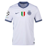 Nike Inter Milan Away Jersey w/ Champions League + Scudetto Patch 24/25 (Summit White/Iris Whisper)