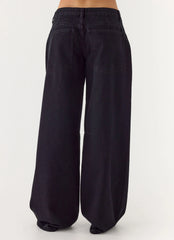 Waylon Low Rise Jeans - Black