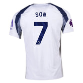 Nike Son Heung-min Tottenham Hotspurs Home Jersey w/ EPL + No Room For Racism Patch 25/26 (White/Iron/Binary Blue)