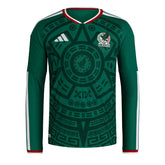 adidas Mexico 2026 Home Authentic Jersey Long Sleeve