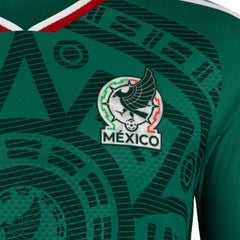 adidas Mexico 2026 Home Authentic Jersey Long Sleeve