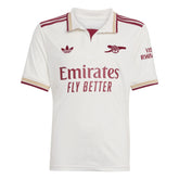 adidas Youth Arsenal Third Jersey 25/26 (White/Burgundy)