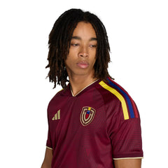 adidas Men's Venezuela 2026 Home Jersey (Burgundy)