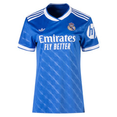 adidas Womens Real Madrid Third Jersey 25/26 (Blue)