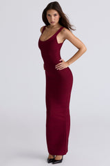The OG-Ruby Stretch Bandage Maxi Dress