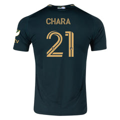 adidas Diego Chara Portland Timbers Authentic Home Jersey w/ MLS & Apple Patch 25/26 (Green/Gold)