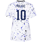 Nike Womens United States Christian Pulisic Home Jersey 23/24 (White/Loyal Blue)