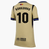 Nike Youth Ronaldinho FC Barcelona Away Jersey 25/26 (Team Gold/Persian Violet/Black)